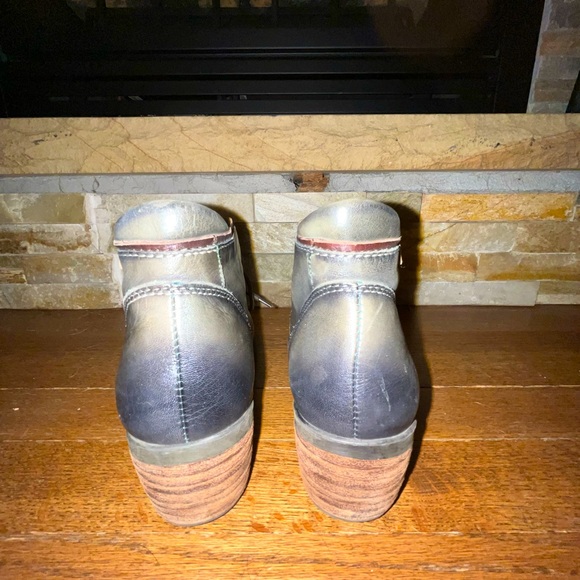 Pikolinos Le Mans Olive Green Ankle Booties - Picture 3 of 8